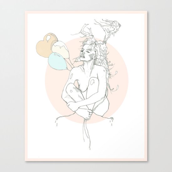 milk toast Canvas Print