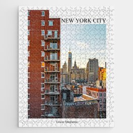New York City Lower Manhattan Jigsaw Puzzle