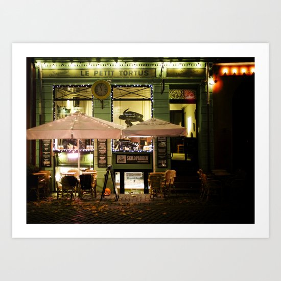 Le Petit Tortus Art Print