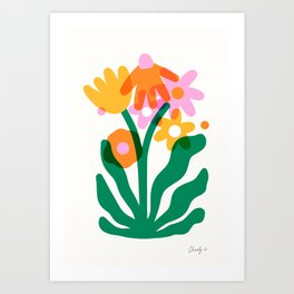 Garden in Bloom Matisse Art Print