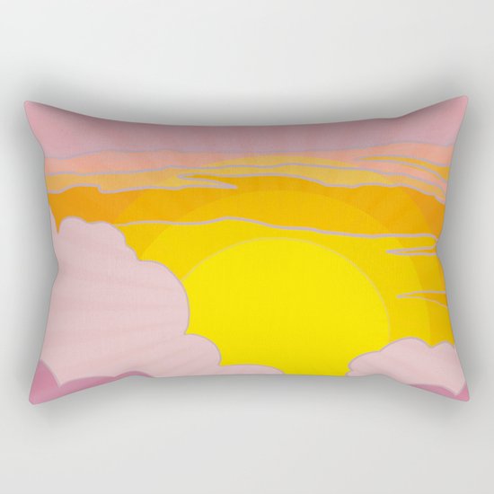 Sunrise Surprise Rectangular Pillow