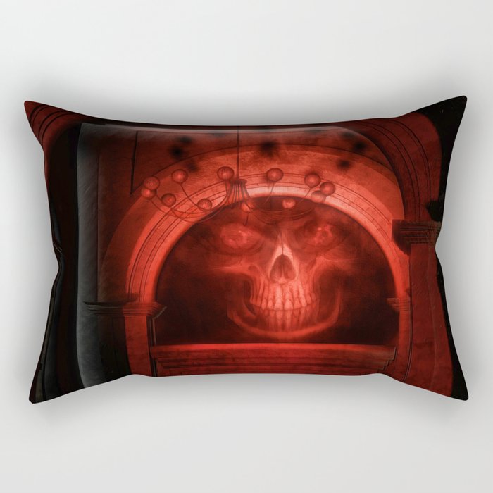 Witching hour in the House of Dead Rectangular Pillow