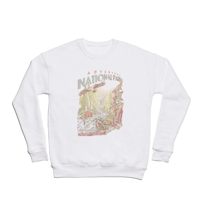 Adventure National Parks Crewneck Sweatshirt