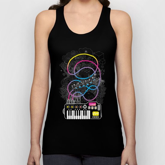 Music Coaster Unisex Tank Top