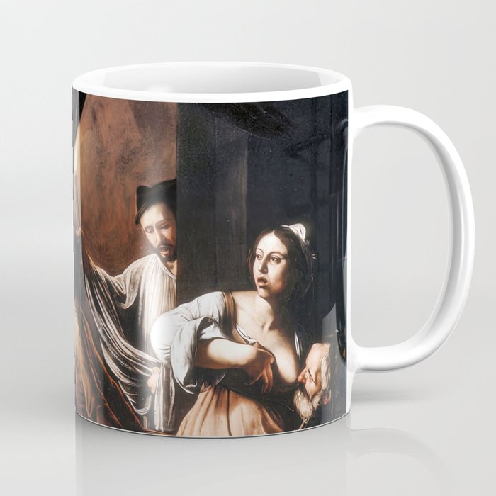 Caravaggio - The Seven Works of Mercy Coffee Mug