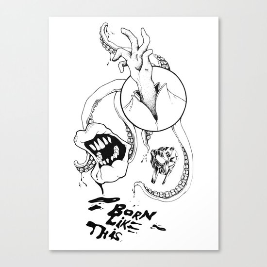 Tentacles of Doom Canvas Print