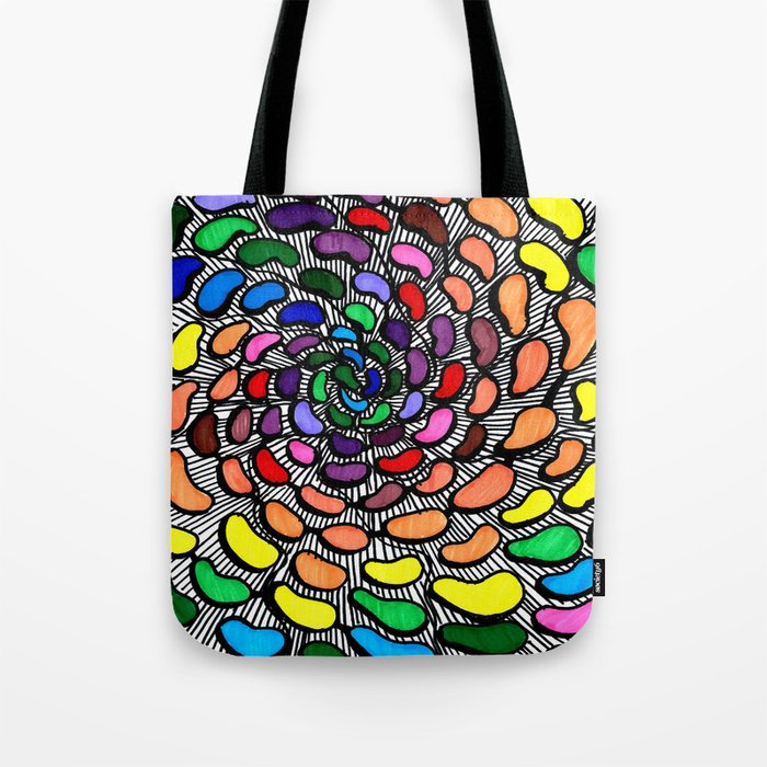 The Jelly Bean Explosion Tote Bag