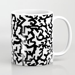 Black / White Letterforms Mug