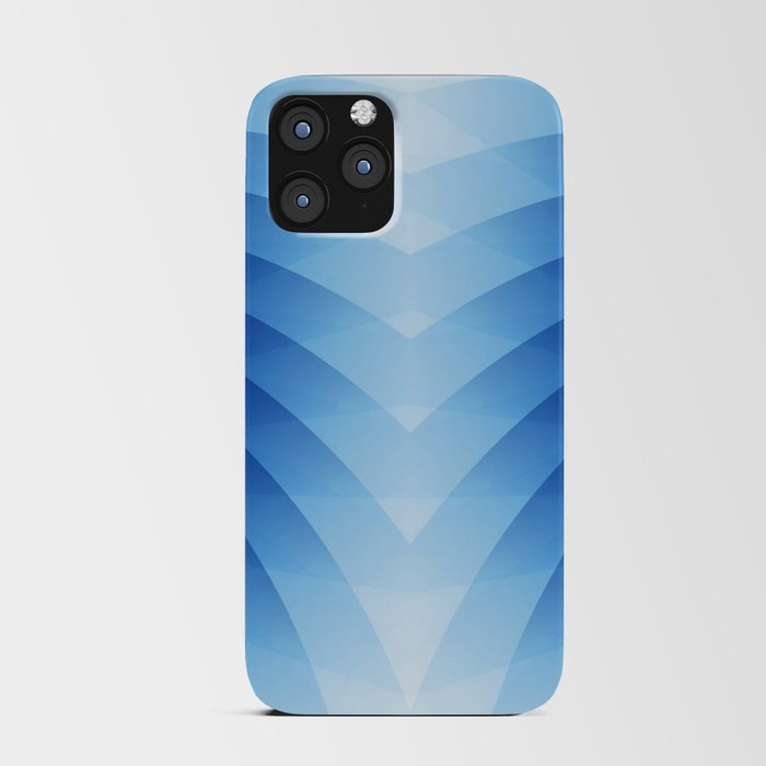 COOL BLUE SURFING WAVE. iPhone Card Case