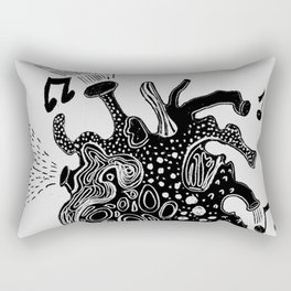 Music cures Rectangular Pillow