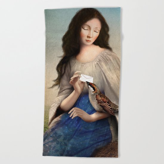 The Messenger Beach Towel