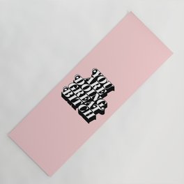 Words Yoga Mats to Match Your Personal 