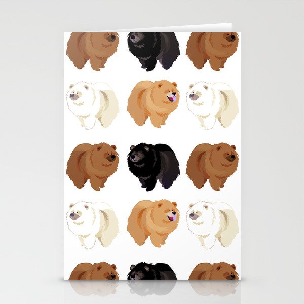 Chow Chow Stationery Cards