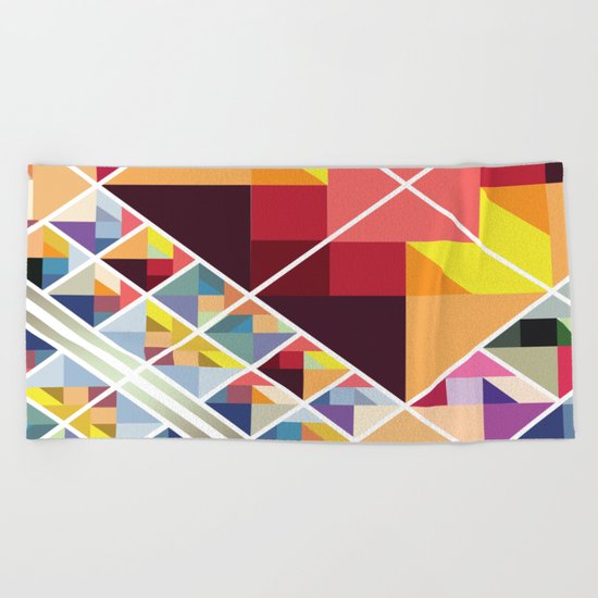 Let's Stick Together Beach Towel