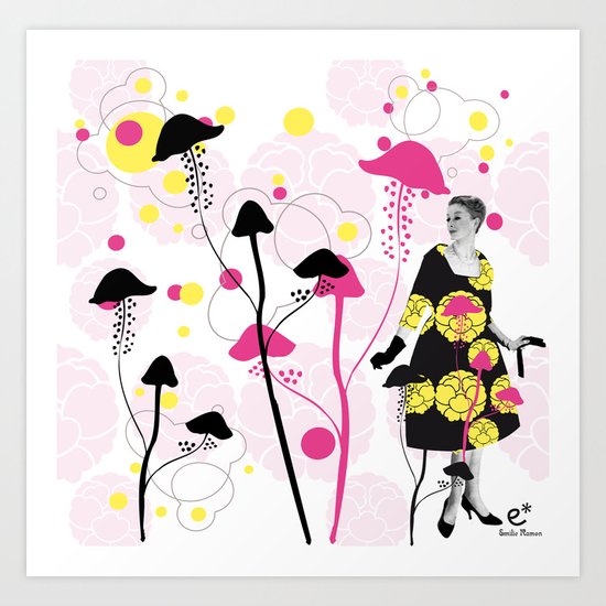 Mushroom Art Print