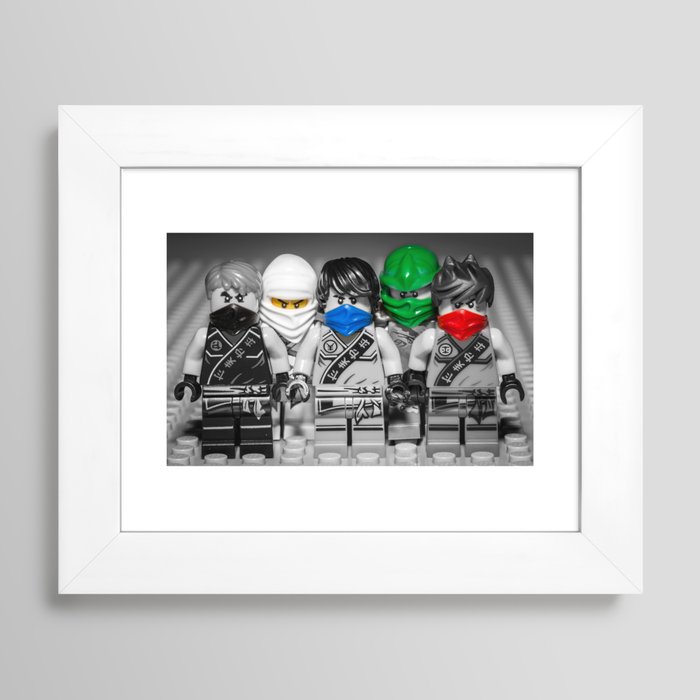 Ninjago Crew Framed Art Print