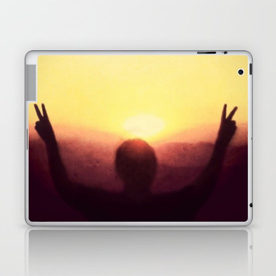 Peace Out Laptop & iPad Skin