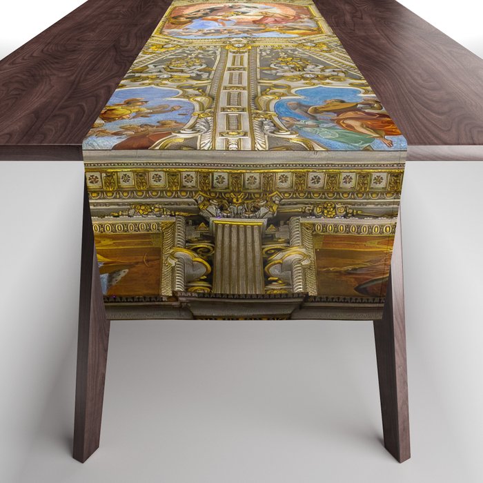 Basilica di Santa Maria Maggiore Ceiling Painting Mural Table Runner