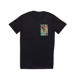 The Rabbit Hole T Shirt | Trippy, Acid, Resin, Psychedelic, Liquid, Hippie, Trip, Lsd, Ayahuasca, Colourful 