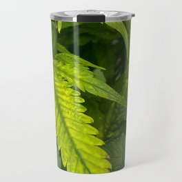 Cannabis Leaves Travel Mug