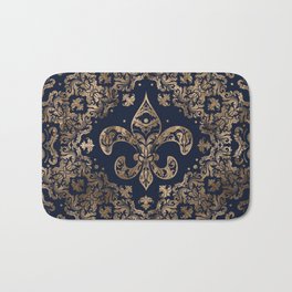 Fleur De Lys Bath Mats For Any Bathroom Decor Style Society6