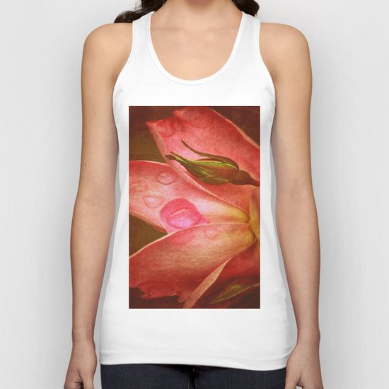 vintage roses Unisex Tank Top