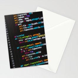 Program code  Stationery Card