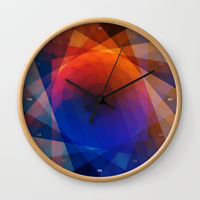 A Receptive Mind is Connected Wall Clock