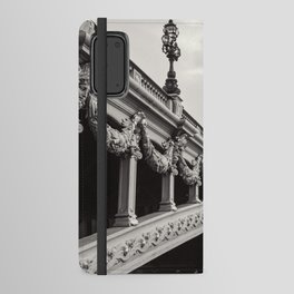Pont Alexandre III (black and white) Android Wallet Case