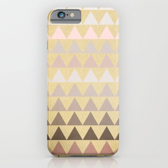 Muted Triangles iPhone & iPod Case