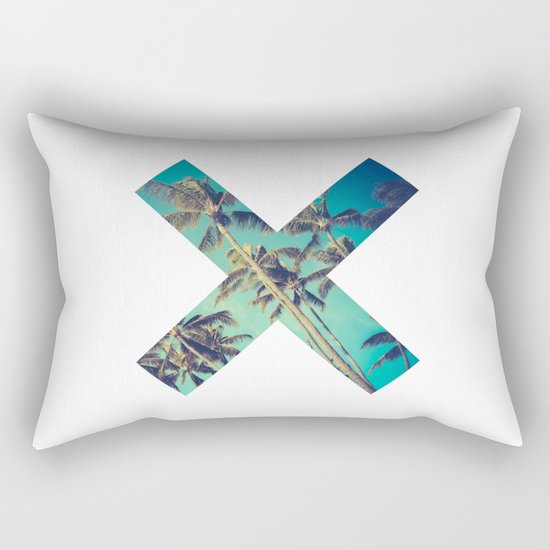 Palm Trees Rectangular Pillow