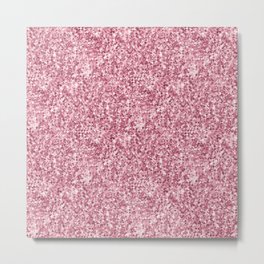 Luxury Pink Pattern Metal Print