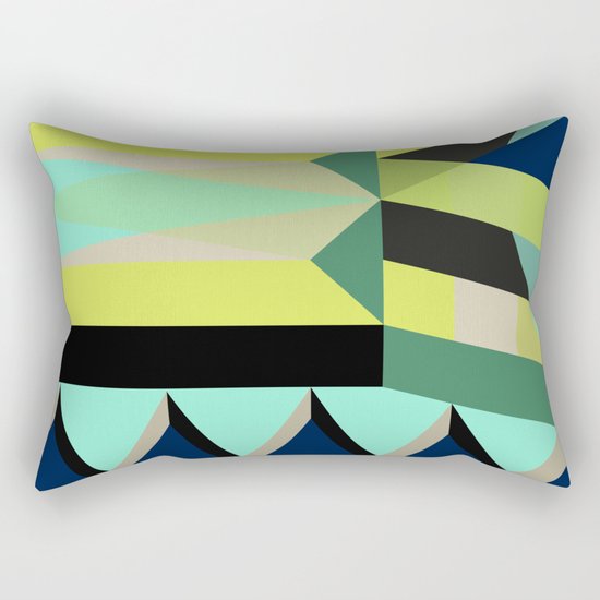 Geometric#25 Rectangular Pillow