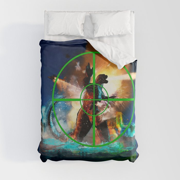 There Goes Tokyo! Duvet Cover