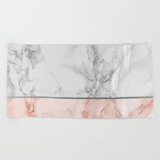 Marble #7 Beach Towel
