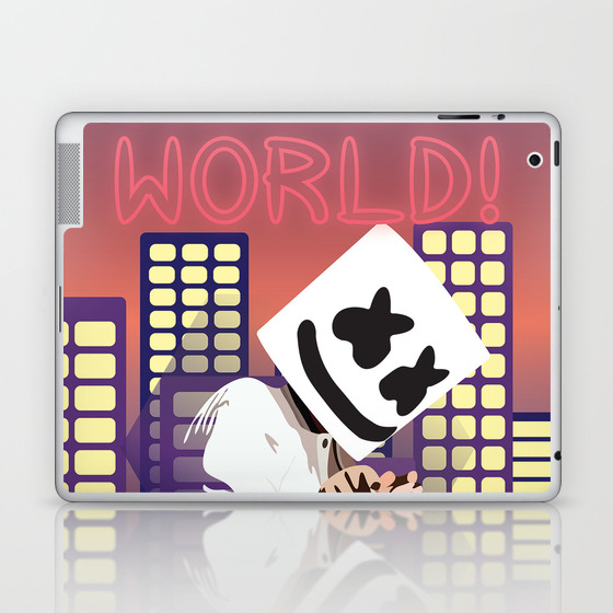 Marshmello Hello World Tour Dates 2019 Risol Laptop Ipad Skin By Ord456 Society6