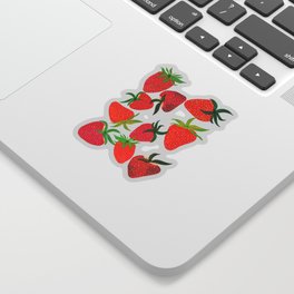Strawberry Harvest Sticker