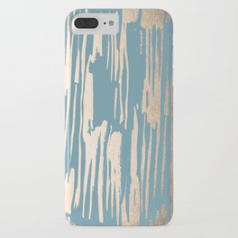 Bamboo Bronze Gold 2 iPhone Case | Stripe, Nature, Curated, Teal, Bronze, Faux, Modern, Digital, Vintage, Pattern 