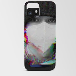 Glitch in the Pandemic Photographic Study iPhone Card Case