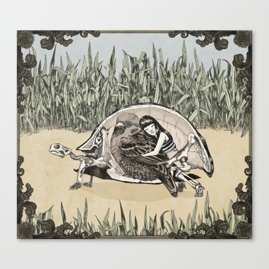 HOME NOW Canvas Print