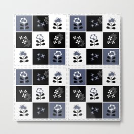 Cool Nine Patch By SalsySafrano. Metal Print