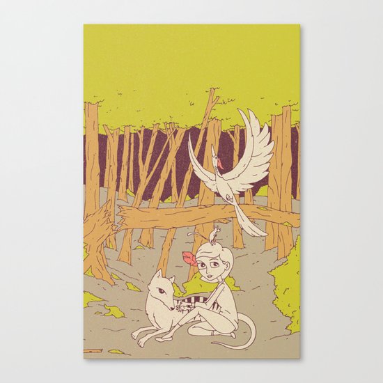 Caelum and the Lost Ones Canvas Print