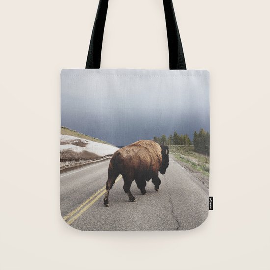 Street Walker Tote Bag