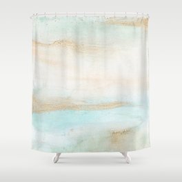 At The Ocean Shower Curtain
