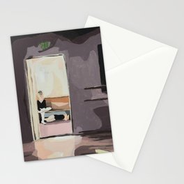 Waiting for Ballet Class Stationery Cards