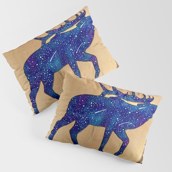 Galaxy Elk Pillow Sham