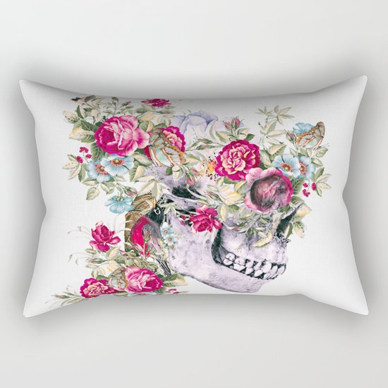 Skull VIII Rectangular Pillow