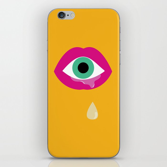 Eye am drooling for you iPhone Skin