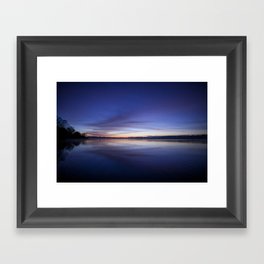 Lake Monona sunrise Framed Art Print