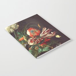 Vase of Flowers II - de Heem Notebook